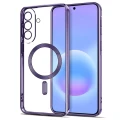 Etui Tech-Protect MagFlex MagSafe na Samsung Galaxy A57 5G - przezroczysto-fioletowe