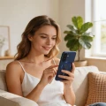 Etui Tech-Protect MagFlex MagSafe na Samsung Galaxy A57 5G - przezroczysto-niebieskie