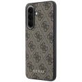Etui Guess 4G Charm na Samsung Galaxy A57 5G - brązowe