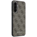 Etui Guess 4G Classic na Samsung Galaxy A37 5G - brązowe