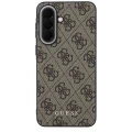 Etui Guess 4G Classic na Samsung Galaxy A57 5G - brązowe