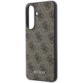 Etui Guess 4G Classic na Samsung Galaxy A57 5G - brązowe