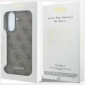 Etui Guess 4G Classic na Samsung Galaxy A57 5G - brązowe