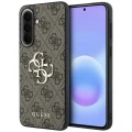 Etui Guess Leather 4G Metal Logo na Samsung Galaxy A37 5G - brązowe