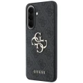 Etui Guess Leather 4G Metal Logo na Samsung Galaxy A57 5G - czarne