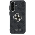 Etui Guess Leather 4G Metal Logo na Samsung Galaxy A57 5G - czarne