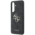 Etui Guess Leather 4G Metal Logo na Samsung Galaxy A57 5G - czarne