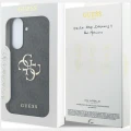 Etui Guess Leather 4G Metal Logo na Samsung Galaxy A57 5G - czarne
