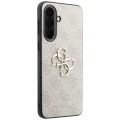 Etui Guess Leather 4G Metal Logo na Samsung Galaxy A57 5G - różowe