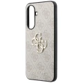 Etui Guess Leather 4G Metal Logo na Samsung Galaxy A57 5G - różowe