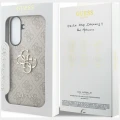Etui Guess Leather 4G Metal Logo na Samsung Galaxy A57 5G - różowe