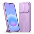 Etui Tech-Protect Kevlar Aura MagSafe na Samsung Galaxy A57 - fioletowe