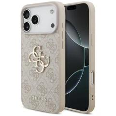 Etui Guess 4G Big Logo do iPhone 17 Pro  Max - różowe