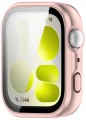 Etui ochronne + SZKŁO HARTOWANE 2w1 do Huawei Watch Fit 5 | Różowy Mat