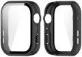 Etui ochronne + SZKŁO HARTOWANE 2w1 do Huawei Watch Fit 5 | Czarny Mat