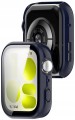 Etui ochronne + SZKŁO HARTOWANE 2w1 do Huawei Watch Fit 5 | Granatowy