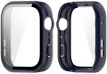 Etui ochronne + SZKŁO HARTOWANE 2w1 do Huawei Watch Fit 5 | Granatowy