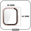 Etui ochronne + SZKŁO HARTOWANE 2w1 do Huawei Watch Fit 5 | Granatowy