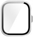 Etui ochronne + SZKŁO HARTOWANE 2w1 do Huawei Watch Fit 5 Pro | Srebrny Mat