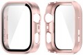 Etui ochronne + SZKŁO HARTOWANE 2w1 do Huawei Watch Fit 5 Pro | Różowy Mat