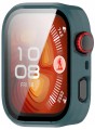 Etui ochronne + SZKŁO HARTOWANE 2w1 do Huawei Watch Fit 5 Pro | Zielony