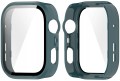 Etui ochronne + SZKŁO HARTOWANE 2w1 do Huawei Watch Fit 5 Pro | Zielony
