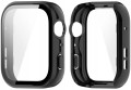 Etui ochronne + SZKŁO HARTOWANE 2w1 do Huawei Watch Fit 5 | Czarny