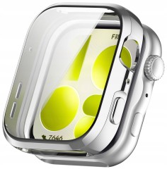 Pełne etui 360° RabbitMob Case 2w1 do Huawei Watch Fit 5 | Srebrny