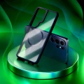 Etui 3mk Satin Armor MagCase na Samsung Galaxy S26 Ultra - przezroczysto-czarne