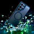 Etui 3mk Satin Armor MagCase na Samsung Galaxy S26 Ultra - przezroczysto-czarne