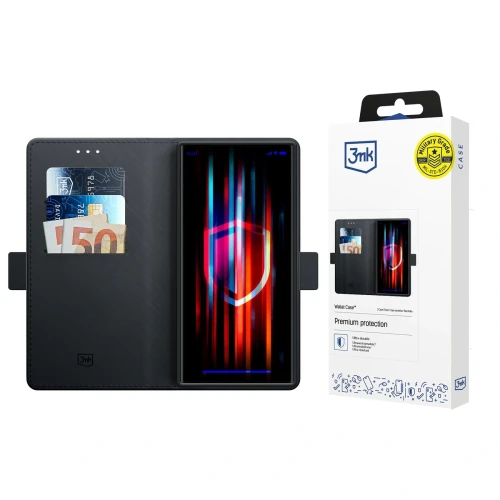 Etui 3mk Wallet Case na Samsung Galaxy S26 Ultra - czarne