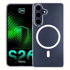 Etui 3mk Clear MagCase na Samsung Galaxy S26 Pro - przezroczyste