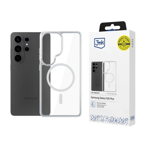 Etui 3mk Armor MagCase na Samsung Galaxy S26 Ultra - przezroczyste