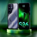 Etui 3mk Satin Armor MagCase na Samsung Galaxy S26+ - czarne