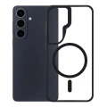 Etui 3mk Satin Armor MagCase na Samsung Galaxy S26 - przezroczysto-czarne