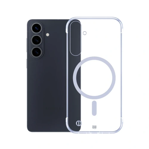 Etui 3mk Just20g MagCase na Samsung Galaxy S26+ - przezroczyste