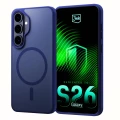 Etui 3mk Smoke MagCase na Samsung Galaxy S26 - granatowe