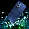 Etui 3mk Smoke MagCase na Samsung Galaxy S26 - granatowe