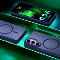 Etui 3mk Smoke MagCase na Samsung Galaxy S26 - granatowe