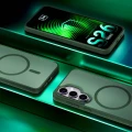 Etui 3mk Smoke MagCase na Samsung Galaxy S26+ - zielone