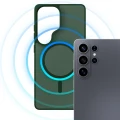 Etui 3mk Smoke MagCase na Samsung Galaxy S26 Ultra - zielone