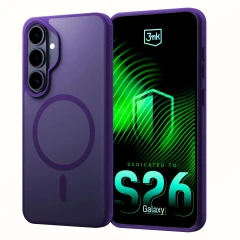 Etui 3mk Smoke MagCase na Samsung Galaxy S26+ - fioletowe