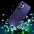 Etui 3mk Smoke MagCase na Samsung Galaxy S26+ - fioletowe