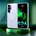 Etui 3mk Smoke MagCase na Samsung Galaxy S26+ - białe