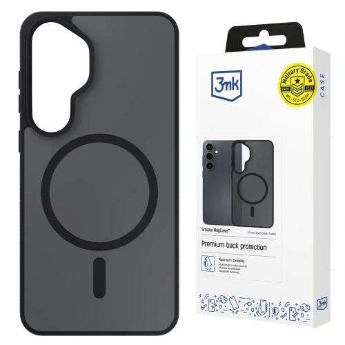 Etui 3mk Smoke MagCase na Samsung Galaxy S26 - szare
