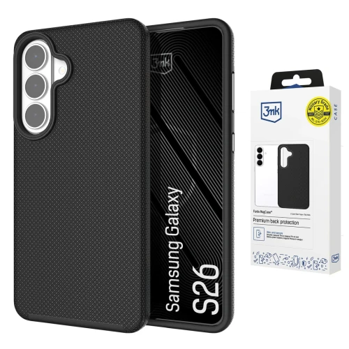 Etui 3mk Fortis MagCase na Samsung Galaxy S26 - czarne