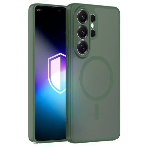 Etui 3mk Misty MagCase na Samsung Galaxy S26 Ultra - zielone