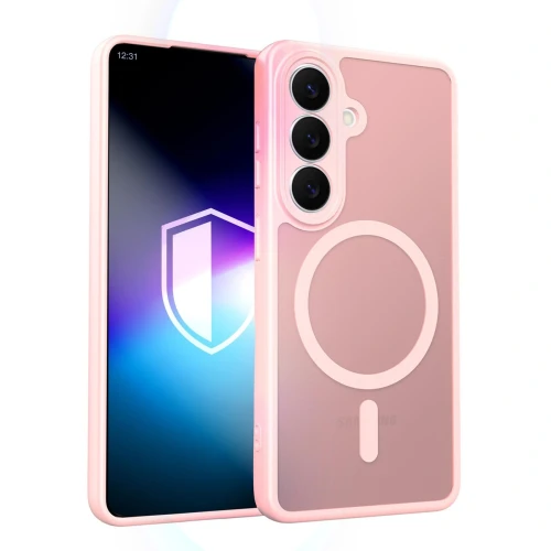 Etui 3mk Misty MagCase na Samsung Galaxy S26+ - różowe