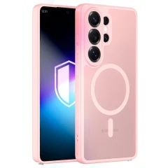 Etui 3mk Misty MagCase na Samsung Galaxy S26 Ultra - różowe