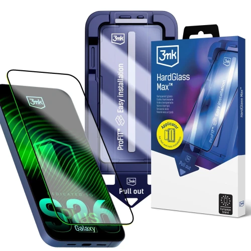 Szkło hartowane 3mk HardGlass Max na Samsung Galaxy S26+